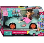 Кола кабриолет с кукла Emily и кученце с аксесоари