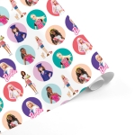 Опаковъчна, подаръчна хартия Barbie 70 х 200 см.