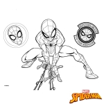 Комплект за оцветяване куфарче  Spiderman , Спайдър-мен