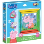 Детски пъзел Пепа Пиг, Pepa Pig с рамка за стена 64 части
