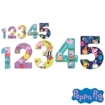 Пъзел Научи числата с Пепа Пиг, Peppa Pig 15 части