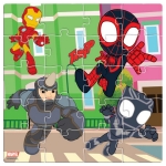 Магнитен пъзел Спайди и невероятните му приятели, 3в1, 60 части, Spidey