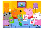 Пъзел 71 елемента, Peppa Pig 4 in 1, Пепа Пиг 4 в 1