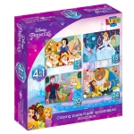 Пъзел  Disney Princess 4 in 1, Дисни Принцеси 4 в 1