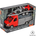 Детски камион с ремарке и две коли Мерцедес Спринтер Mercedes Sprinter