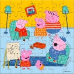 Пъзел Пепа Пиг, Peppa Pig 42 елемента, Овален