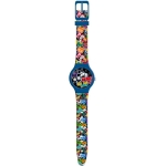 Часовник Disney Mickey Mouse, Мики Маус със силиконова каишка в метална кутия