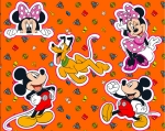 Комплект за оцветяване на Disney Mickey-Minnie Roll & Go, Дисни Мики - Мини Маус