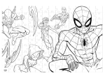 Пъзел 150 елемента с 3D ефект  Spider - Man , Спайдермен 150 елемента