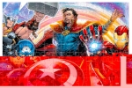 Лентикуларен 3D ефект пъзел Avengers, Отмъстителите