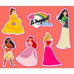 Комплект за оцветяване на Disney Princess Roll & Go, Дисни принцеси