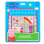 Комплект за оцветяване на Peppa Pig Roll & Go, Пепа Пиг