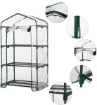 Домашна мини оранжерия за разсад и млади растения, 3 нива, 122x64x45 см