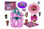 Замък Малките кукли / Изненада  с балон и фигурка