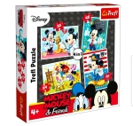 Детски пъзел 4В1 МИКИ МАУС MICKEY MOUSE
