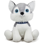 Куче хъски с каишка, 30 см