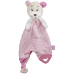 Мека играчка за гушкане и гризкане с мече, 35см, два цвята