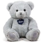 Мече с медальон "Cute" Сив 20 см