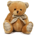 Меченце с панделка Кафяв, 15см