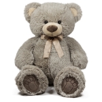 Мече с панделка 62см в два цвята