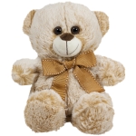 Мече с панделка Бежов 30см