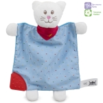 Мека играчка за гушкане и гризкане с коте Син, 26см