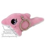 Делфин - ключодържател| 3 цвята Розов 12 см