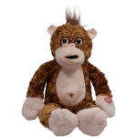Интерактивна играчка, Маймуна с мигащи очи, 25 см
