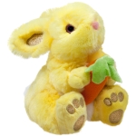 Плюшено зайче Жълт 25 см