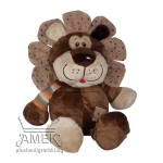 Плюшено лъвче Тъмно кафяв 24 см