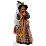 Яга - 50 см Червен