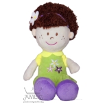 Пюшена кукла с диадема| 3 цвята Зелен 34 см