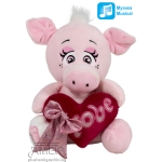 Животни със сърце  22см Прасенце