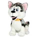 Куче Хъски с каишка 20см