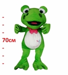 ГОЛЯМА Жаба - марионетка + ЗВУК, 75см