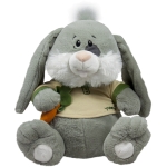 Заек с тениска и морков 30см