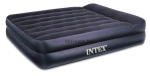 Двоен надуваем матрак/дюшек с вградена ел. помпа и чанта, Intex 152x203x42 см