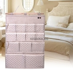 Огранайзер с 13 джобчета за стена, екрю, 44х72см