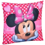Детска декоративна възглавничка Minnie Mouse, Мини Маус, 30х30см