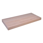 Рафт за монтаж на стена, MDF, два цвята, 80x23.5x3.8см
