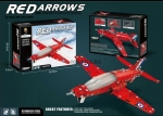 Метален конструктор Самолет RED ARROWS, 201 части