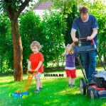 Детска косачка за бутане със сапунени балони