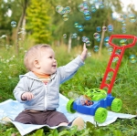 Детска косачка за бутане със сапунени балони