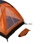 Двуместна палатка за къмпинг 200х140х100см, воден стълб 400мм