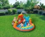 Детски басейн с пързалка и пръскалка BESTWAY LAGUNA LAVA 265х265х104см
