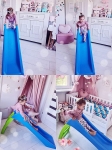 Пързалка 116см до 25кг с ВОДНА функция, MOCHTOYS, Полша