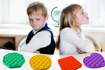 Антистрес играчка Fidget Toys Popit, Попит, фиджет, Pop it fidget, голямо, различни форми