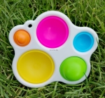 ПРОМО Комплект 6 вида антистрес FIDGET Toys - Фифжет пад спинър 2в1, Лаки Трак, Тенгъл, Димпъл 3ка, Димпъл 5ца и Бобчета