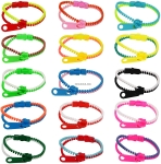 ПРОМО комплект 3 броя Гривни цип, Bracelet Zipper, Fidget toys