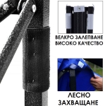 Покрив за шатра 3х3м / 3х4,5м / 3х6м сгъваема тип хармоника, покривало от ПРОМАЗАН плат, платнище от ПОДСИЛЕН ГУМИРАН плат